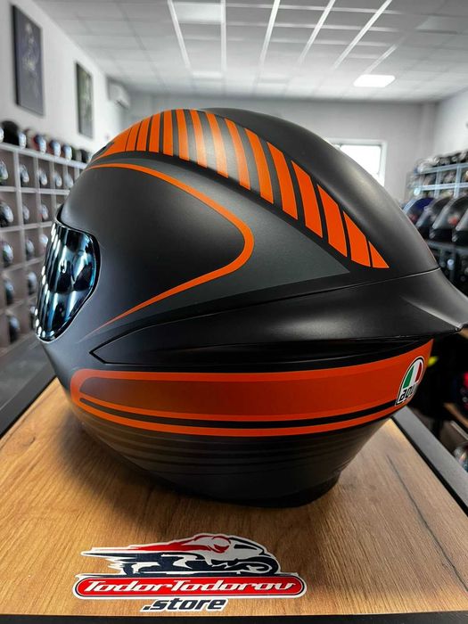 Мото каска за мотор AGV K1 POWER Matt M-S 57-58см,много запазена