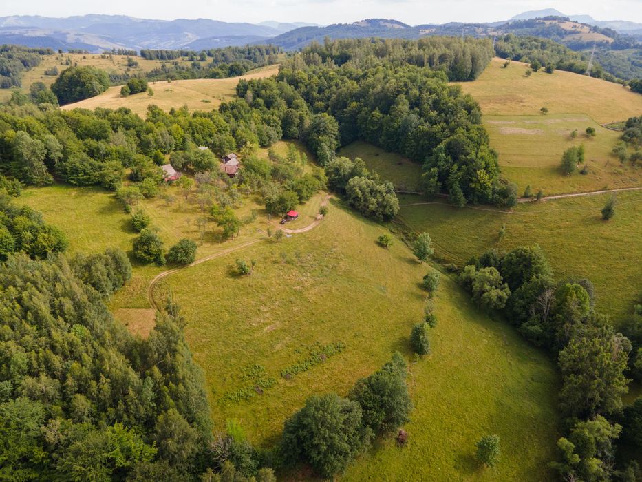 Casă cu grădină, anexe și teren