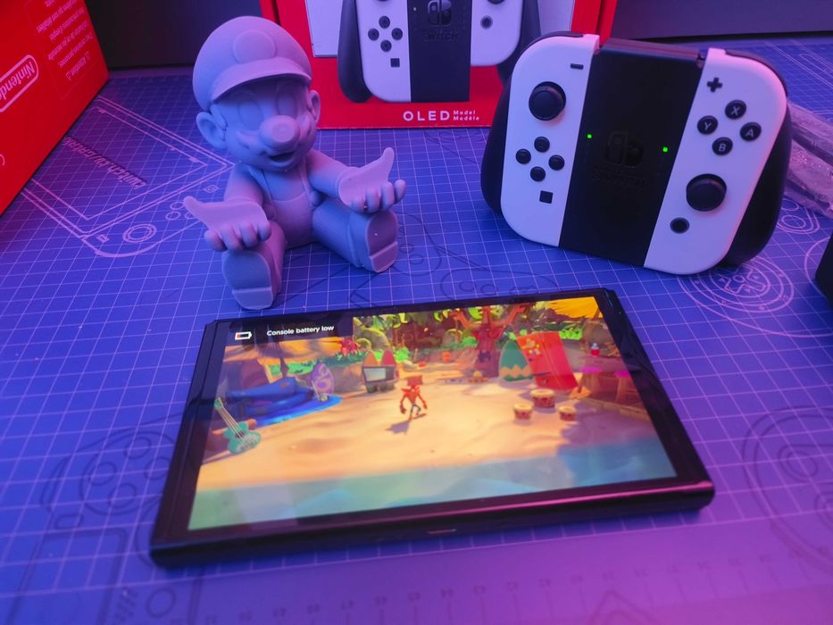 Nintendo Switch OLED - 256 GB, с emuNAND, Android, Hekate и Atmosphere