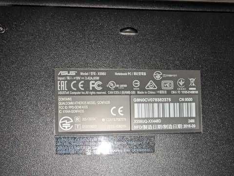 Laptop ASUS X556U