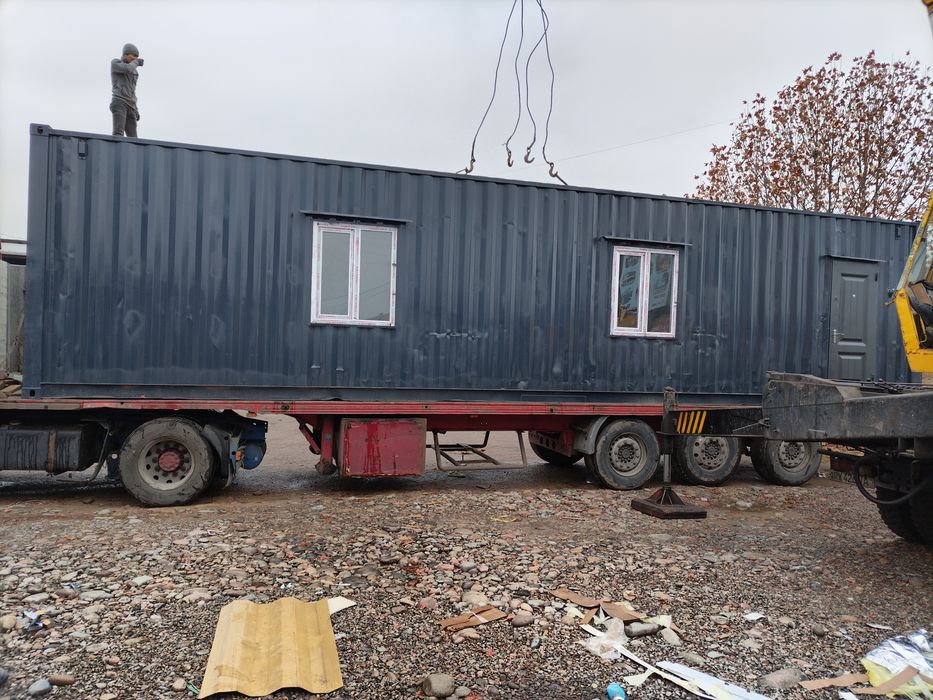 Услуги Контейнер Домик Офис Магазина Сартарошхона Готовы Конструкции