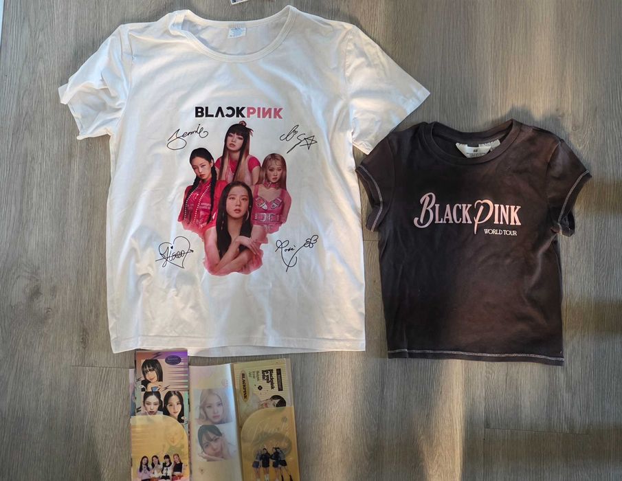 Articole k-pop tricouri photocard-uri BlackPink