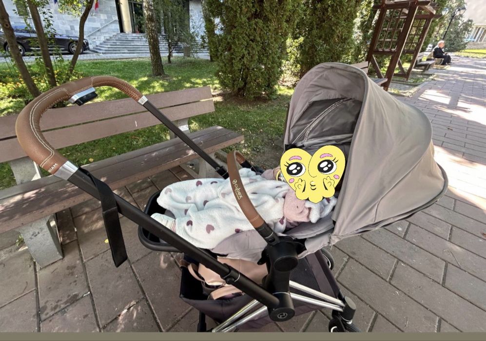 Vand Pachet premium3-in-1 Cybex Platinum Priam