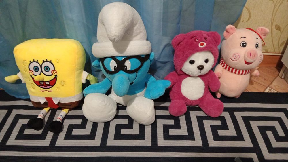 Мягкие игрушки  в отличном состоянии