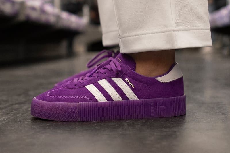 Обувки Adidas Sambarose EU 40 лилави