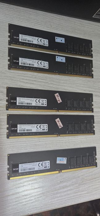 Lexar  DDR4 16GB 3200 оперативная память,  месяц гарантия, оригинальны