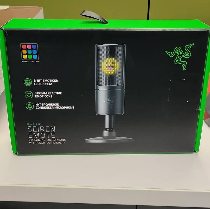 Razer Seiren Emote Проводной Микрофон необычный