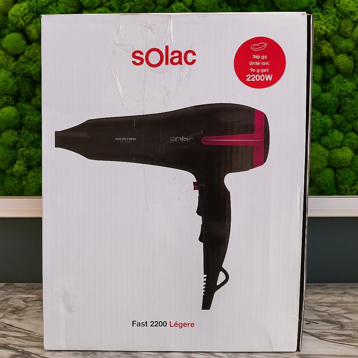 Сешоар Solac Fast, 2200 Légere – ултра лек и мощен