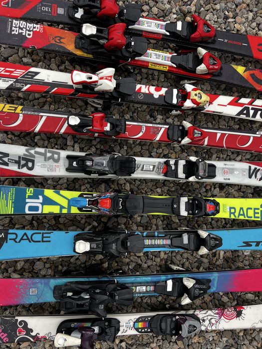 Schiuri ski copii Atomic Volkl Stockli Salomon 130 cm