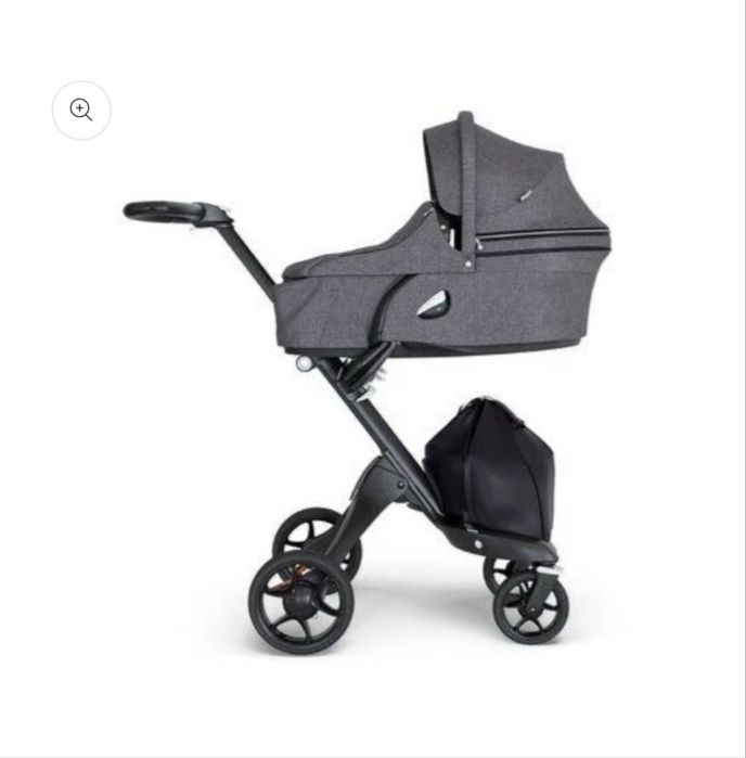 StoKKe xPlory 6 - сива бебешка количка