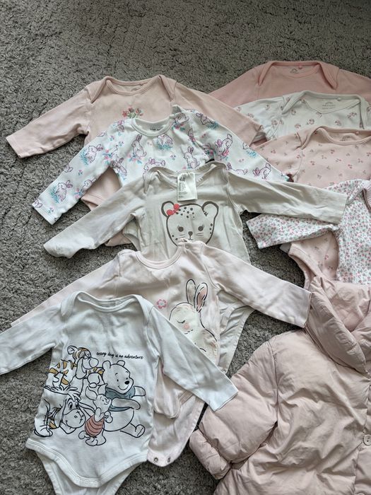 Лот дрехи 6-9м за момиченце Next Zara HM Gap