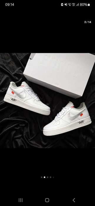 Off-White x Nike Air Force 1 Low. Raritate in România.