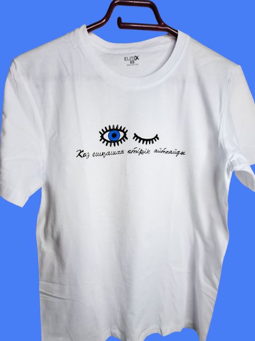 футболка с росписью