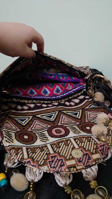 Дамска чанта от плат