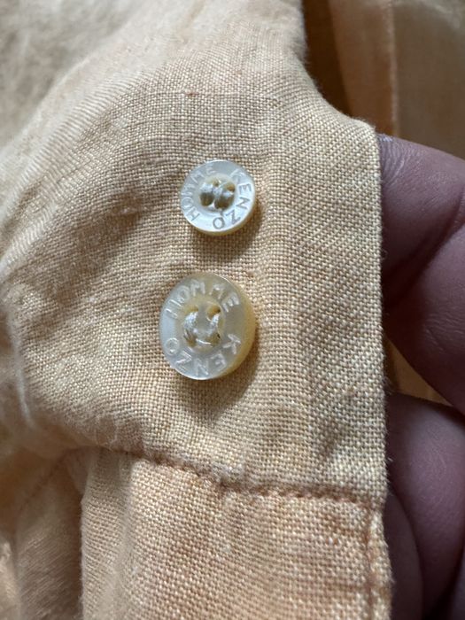 Kenzo,cămașă de in pt.bărbați,măr.L