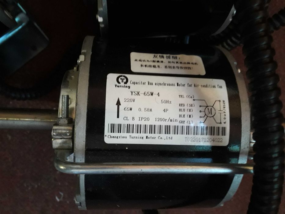 motor monofazat 3 turatii/ventiloconvector, motor CTA ,diverse