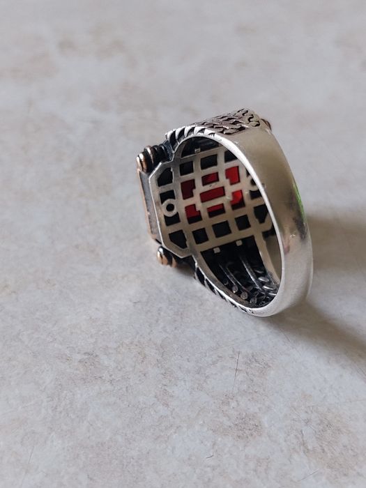 Мужское кольцо Серебро 925 прообы ОАЭ