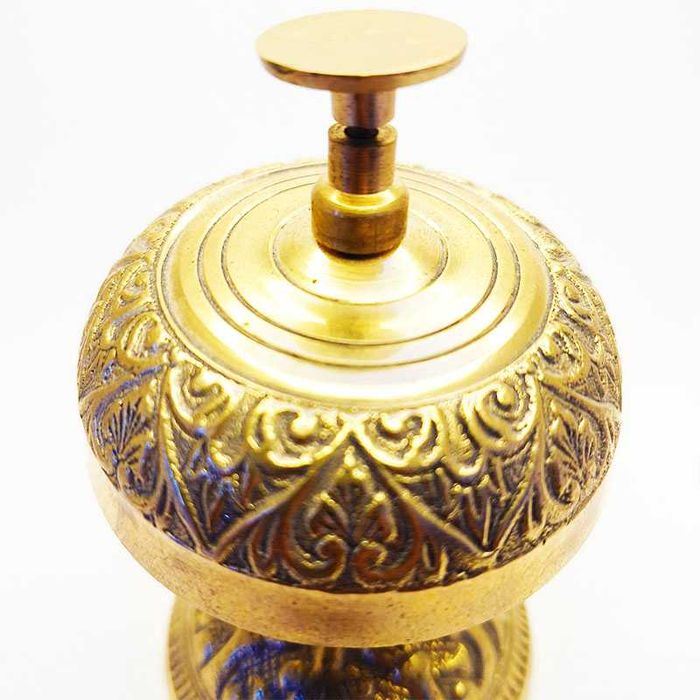 Звънец настолен, камбанка от бронз