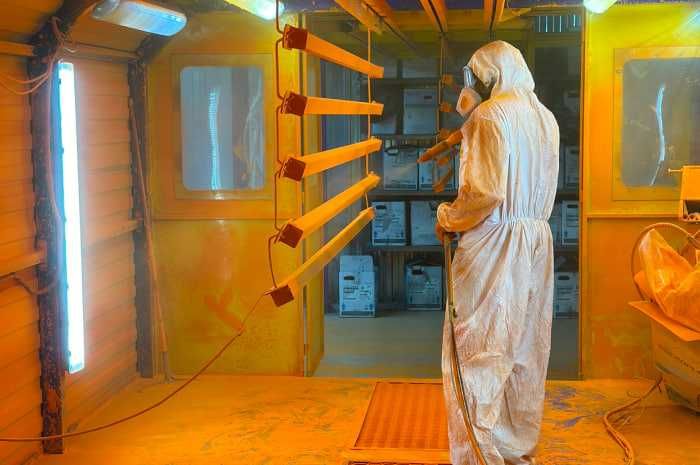 Покраска металлоизделий порошком, лазерная очистка