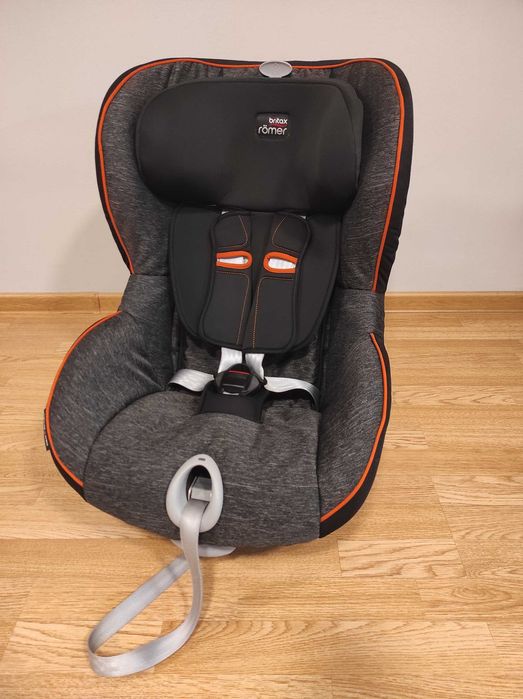 Столче за кола (9-18 кг) Britax Romer KING II LS Black Series Black Marble