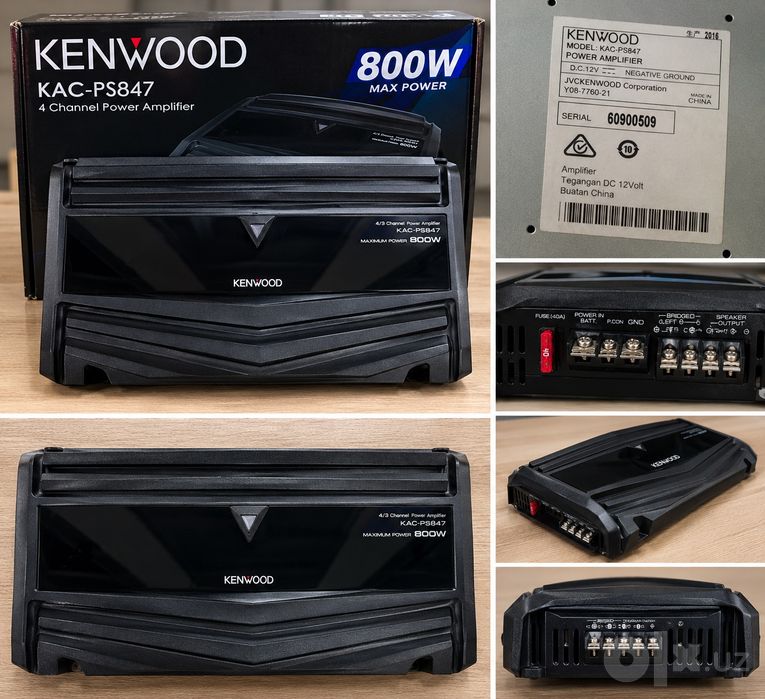 Original Usilitel Kenwood KAC-PS847 800W — original kuchaytirgich
