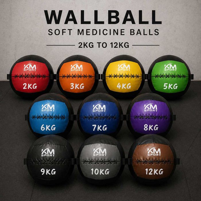 Нови меки медицински топки ,wall ball,кросфит ,стенна топка