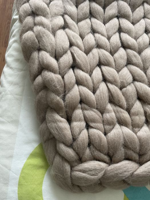 Бебешко одеяло от мериносова вълна