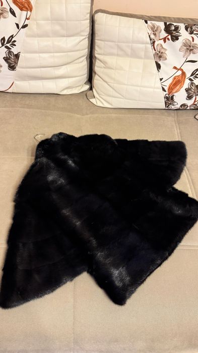 #125 Късо палто от норка.Визон.Яке от норка. Естествена кожа с косъм.