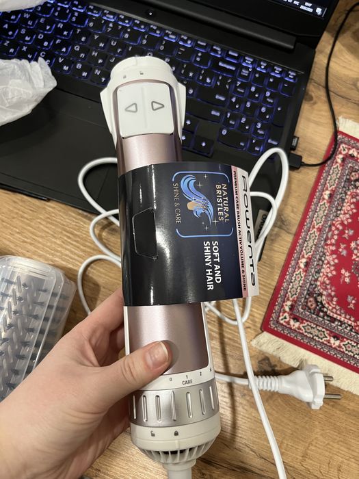 Rowenta CF9540F0 фен-щетка розовый