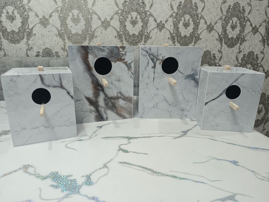 Домики для попугайчиков