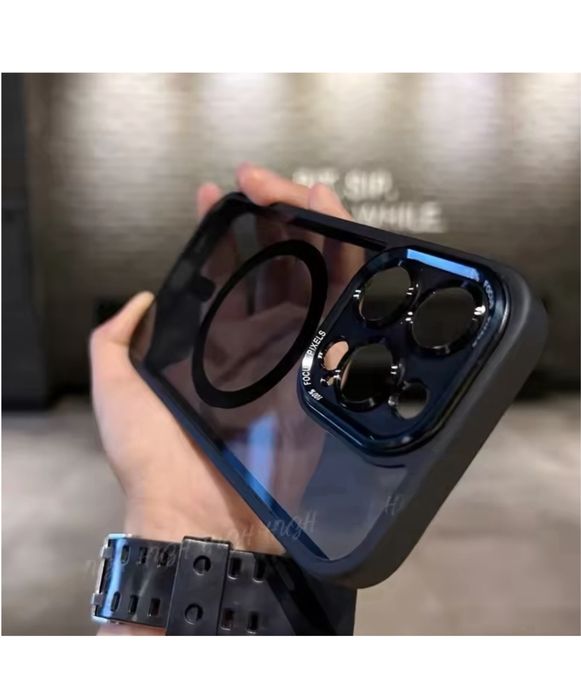 Iphone 12/13/14/15/16 PRO MAX PLUS - Husa Magsafe Protectie Camera