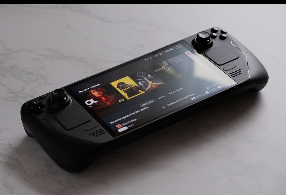 Steam deck oled 1 tb в идеальном состояние