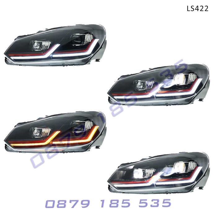 Тунинг LED фарове VW Golf 6 09-13 Red Line Volkswagen голф лед светлин