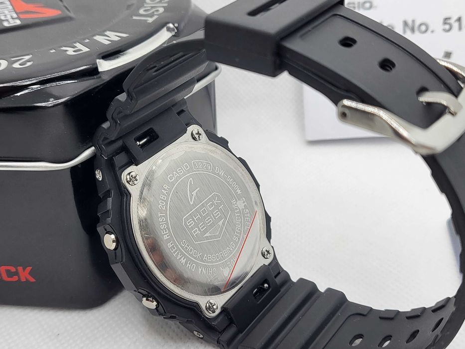 Ceas Casio g shock Classic dw 5600bbm-1aer, THE Origin BLACK BLUE , Nou, Garantie 2 ani