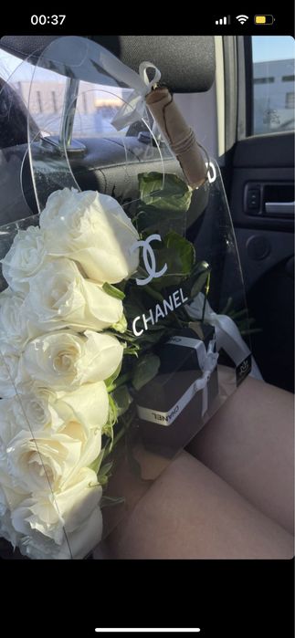 Прозрачные сумки для цветов!