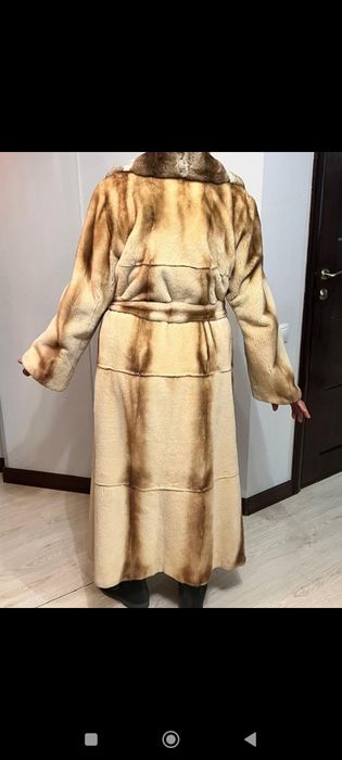 Шуба стриженая норка