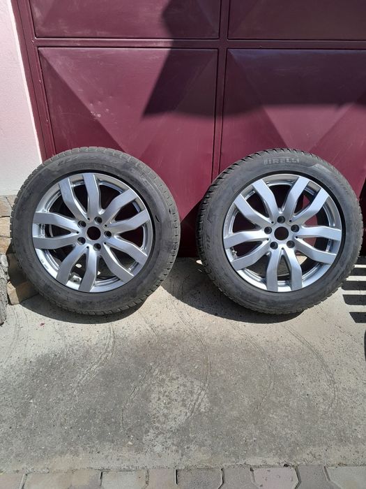 Jante BMW cu cauciucuri Pirelli iarna 225/55R17