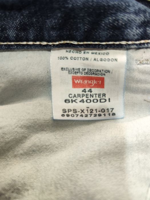 Blugi scurți Wrangler Carpenter mărimea W44 (talie 58cm)