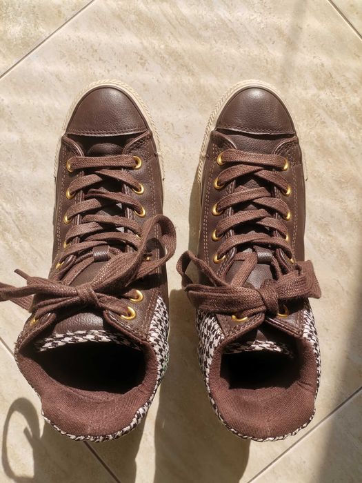 Kожени кецове Converse, номер 38