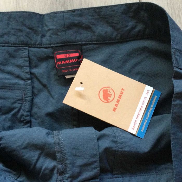 НОВИ сиви 3/4 къси панталони / бермуди MAMMUT размер 52 / L от Германия