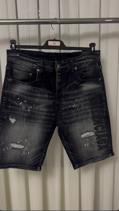 Pantaloni de blugi scurți balasiaga