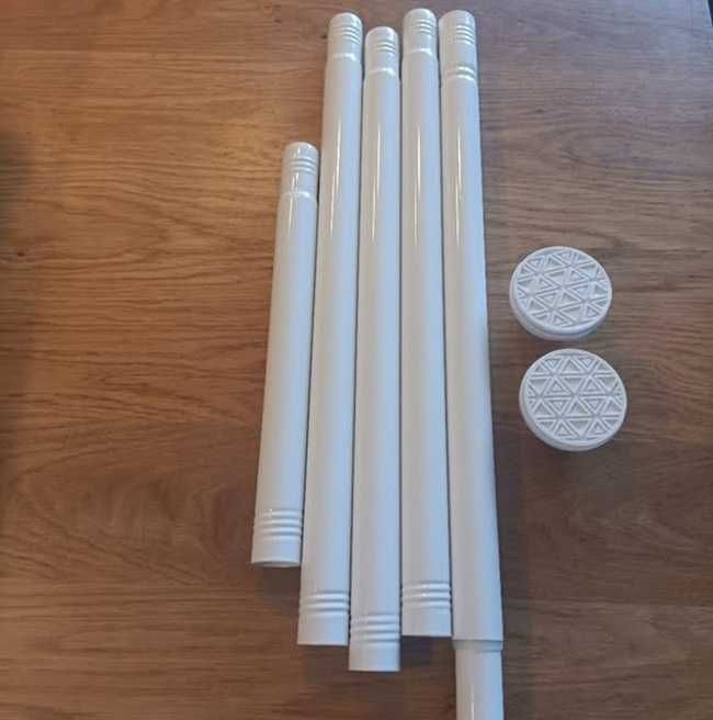 НОВИ! Телескопични корнизи за баня, различни размери и цветове