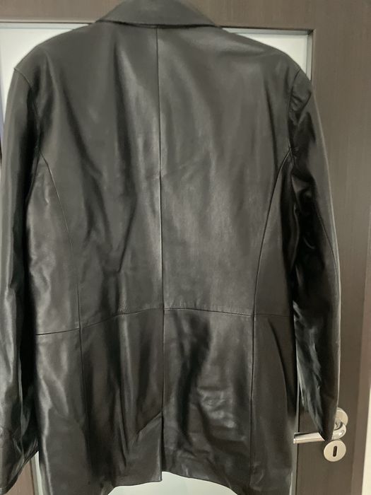 Geaca piele trei sferturi foarte caldurosa si eleganta