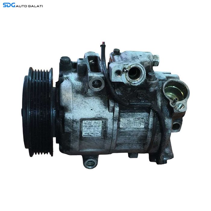 Compresor AC Aer Conditionat Clima Volkswagen Passat B7 1.4 1.8 2.0 TSI 2010 - 2015 Cod 6Q0820803K [L8764]