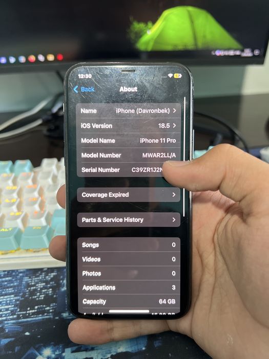 Iphone 11 pro yangiday