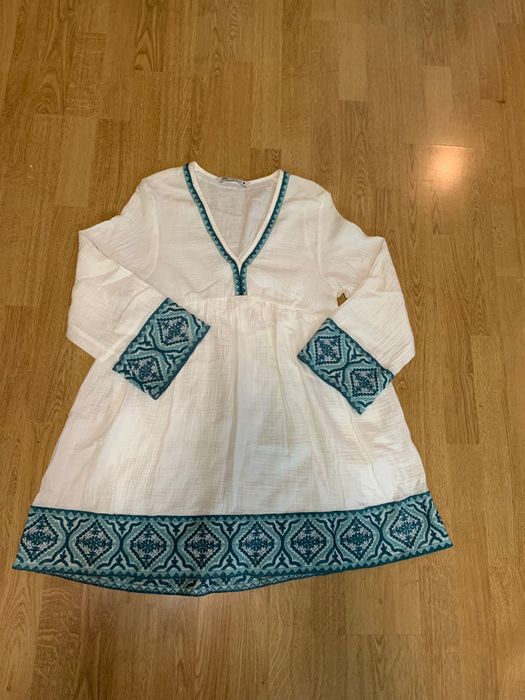Рокля Zara с бродерии
