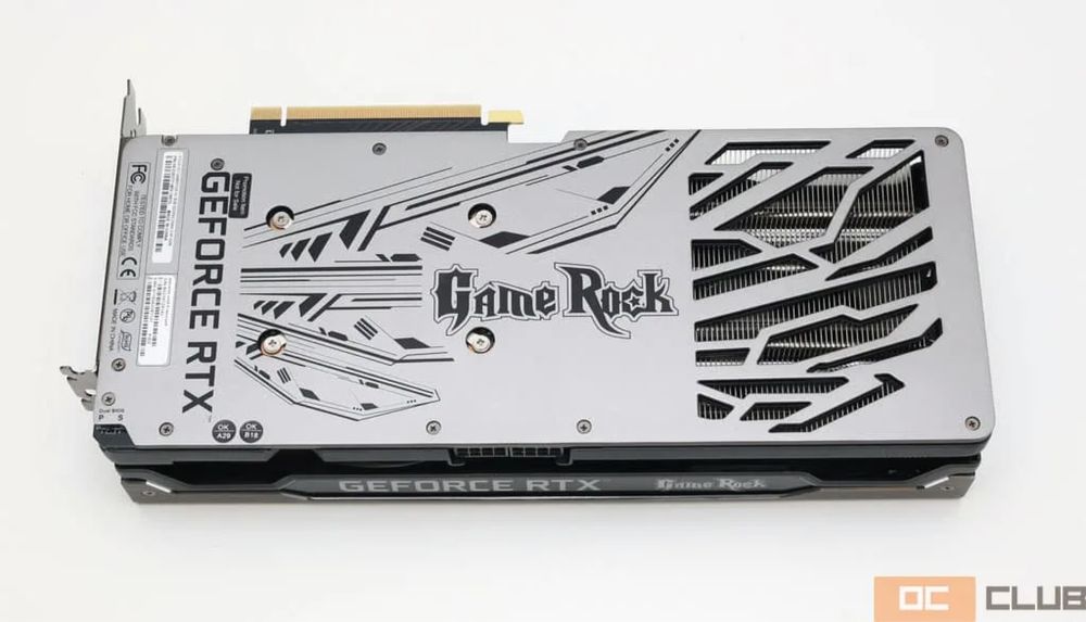 Продам видео карту palit 3070ti game rock