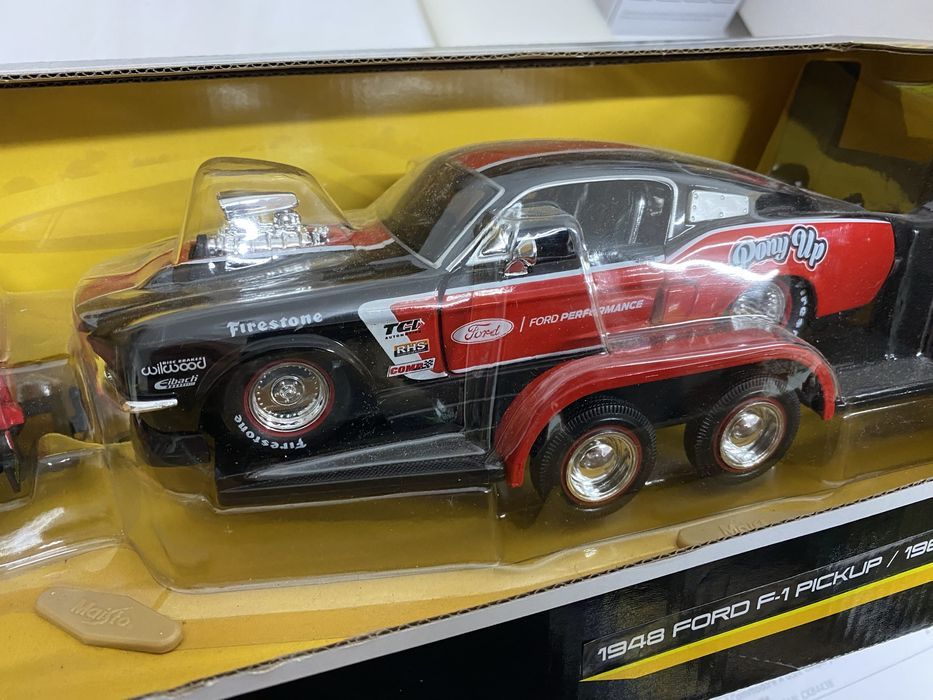 MAISTO Ansamblu machete scara 1:24 Lambo si Ford