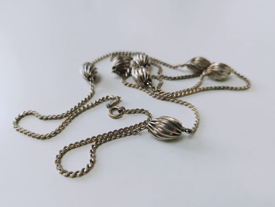 Vechi colier Grosse, placat cu argint, Dior, copii