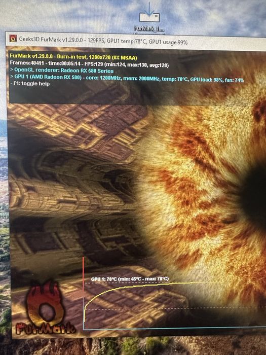 Видеокарта AMD RX580